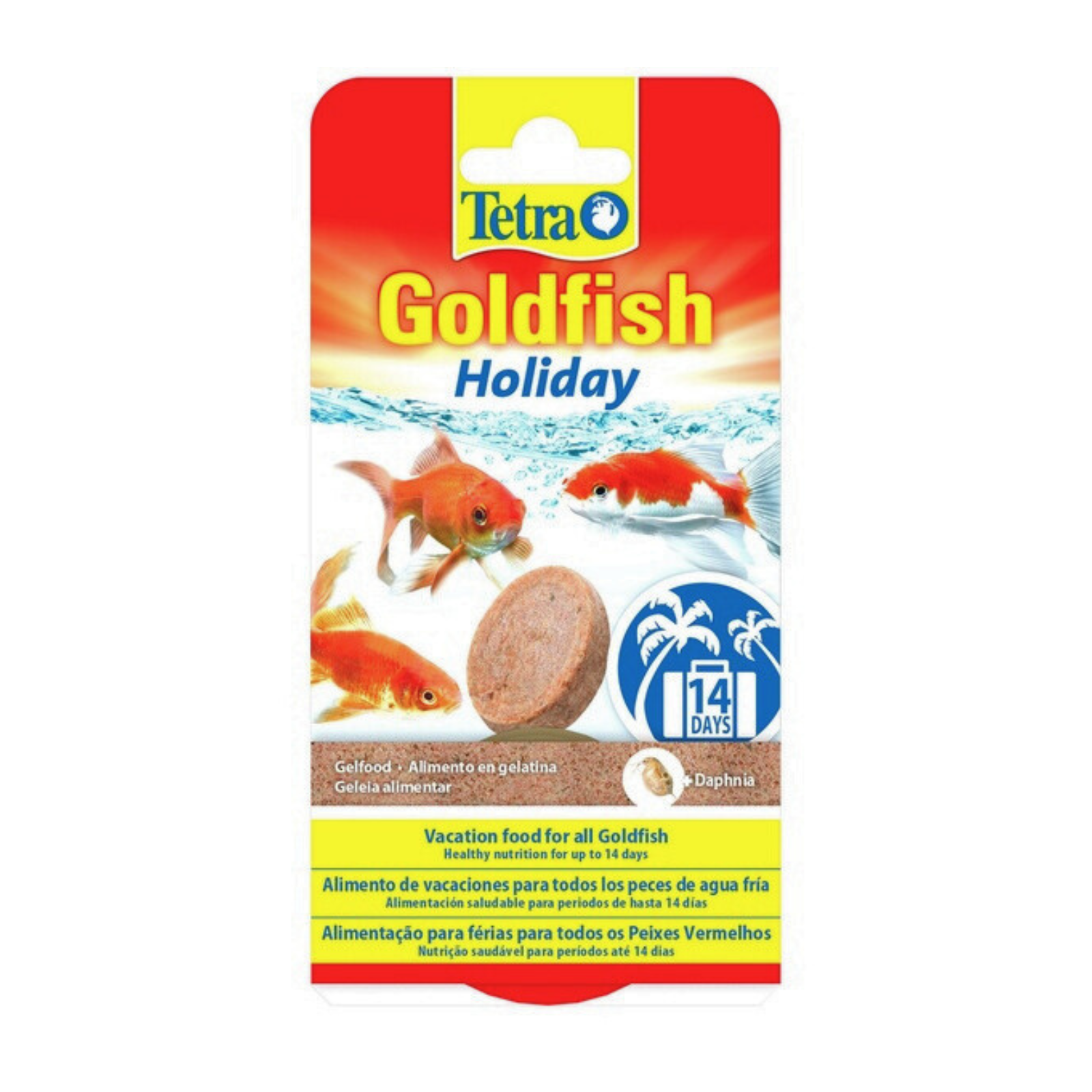 Tetra Goldfish Holiday Feeding Block - 2pk