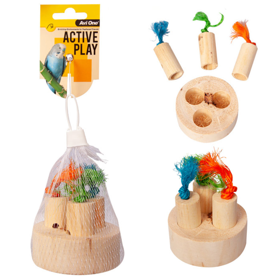 Hide and Treat Puzzle Bird Toy