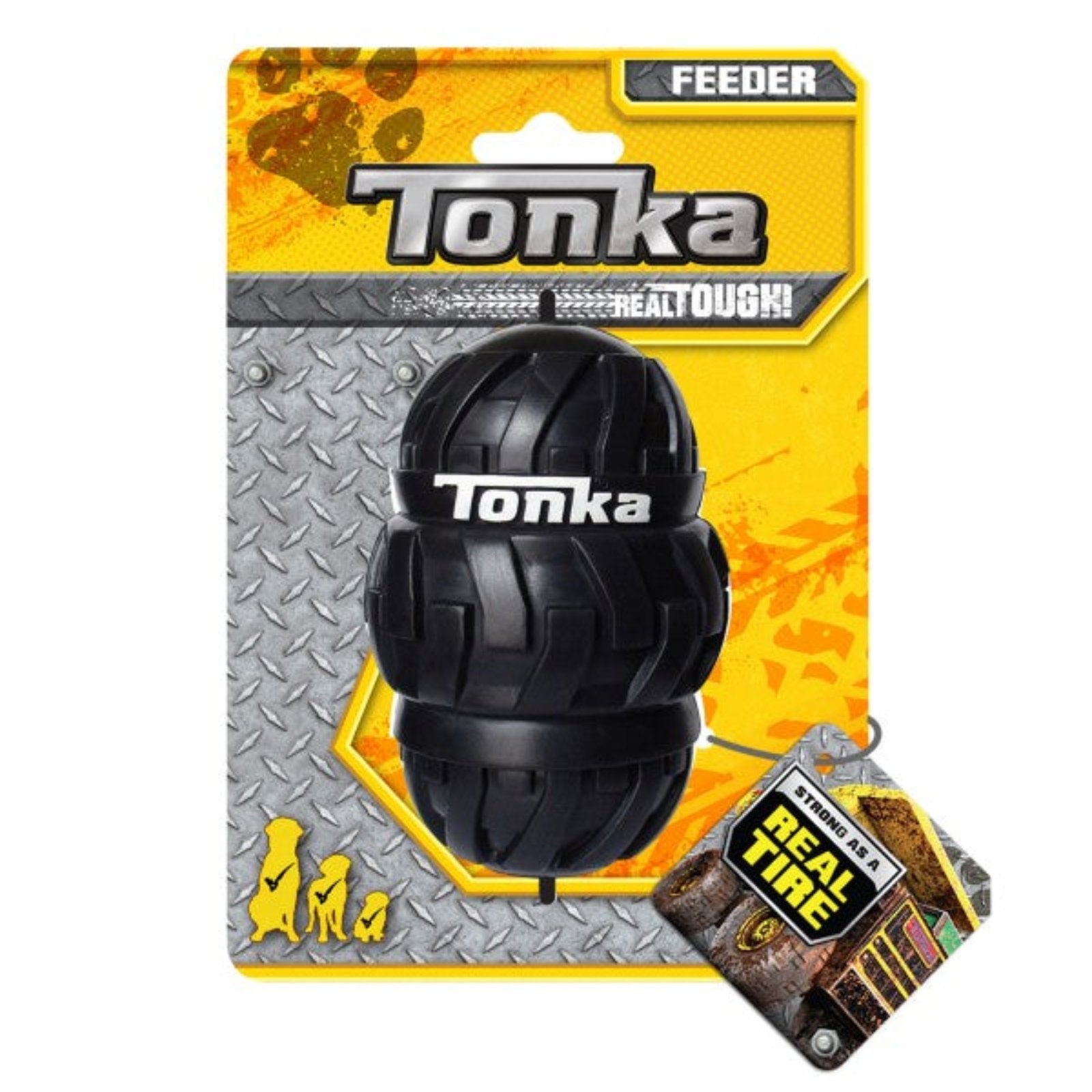 Tonka TriStack Tread Kong Toy - 10cm