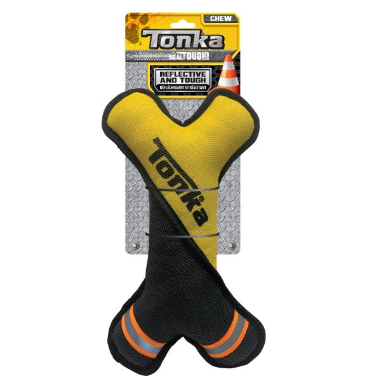 Tonka Tuff Infinity Twist Tugg Bone Dog Toy