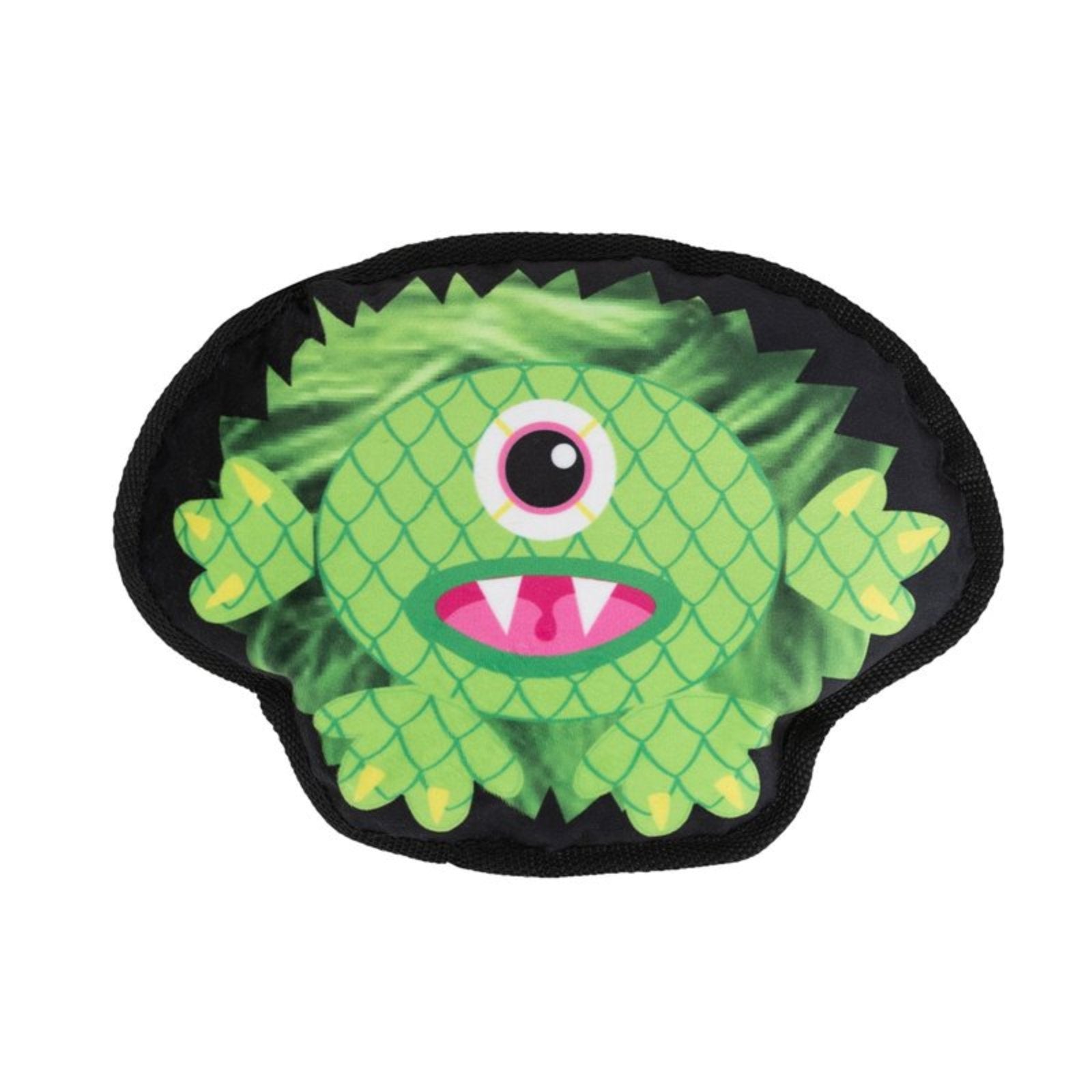 Tough Round Monster Plush Dog Toy