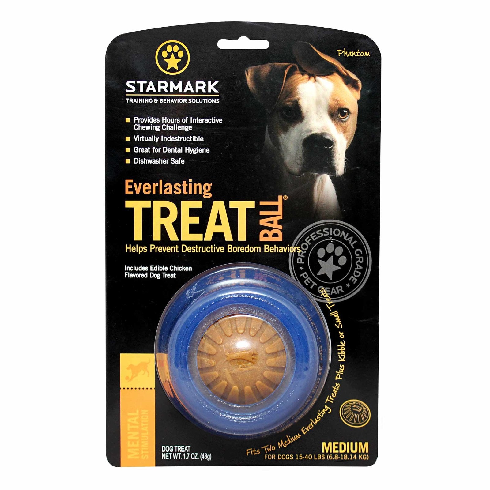 Starmark Everlasting Treat Ball Dog Toy - Medium