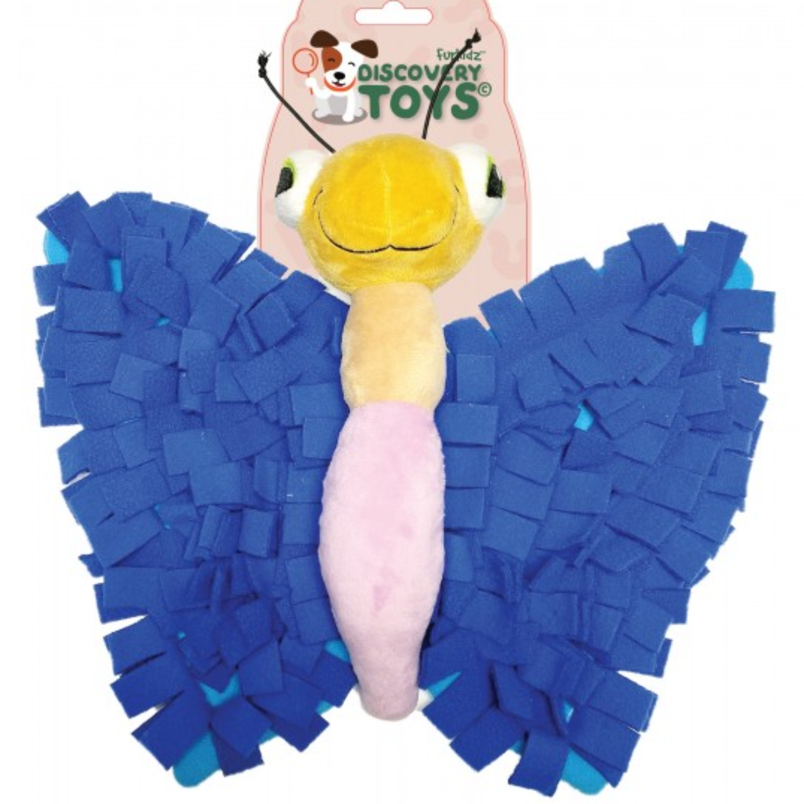 FurKidz Snuffle Butterfly Toy