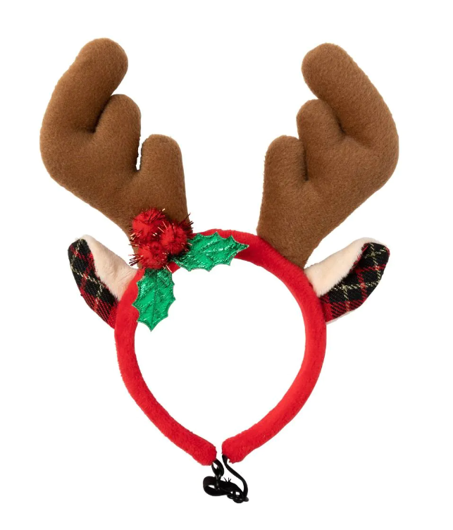 Reindeer Antlers Christmas Pet Accessory - Medium/Large