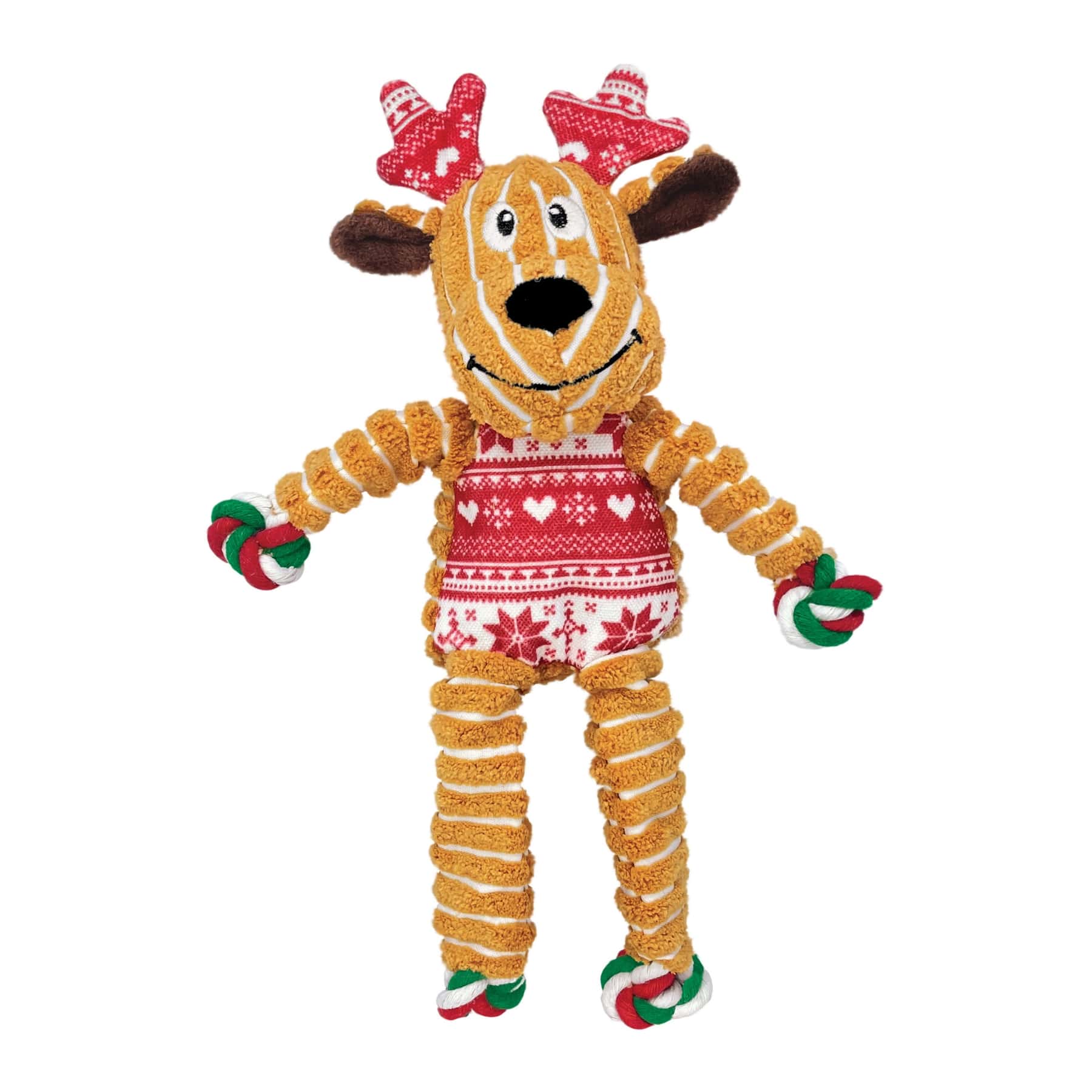 Floppy Knots Reindeer Pet Toy