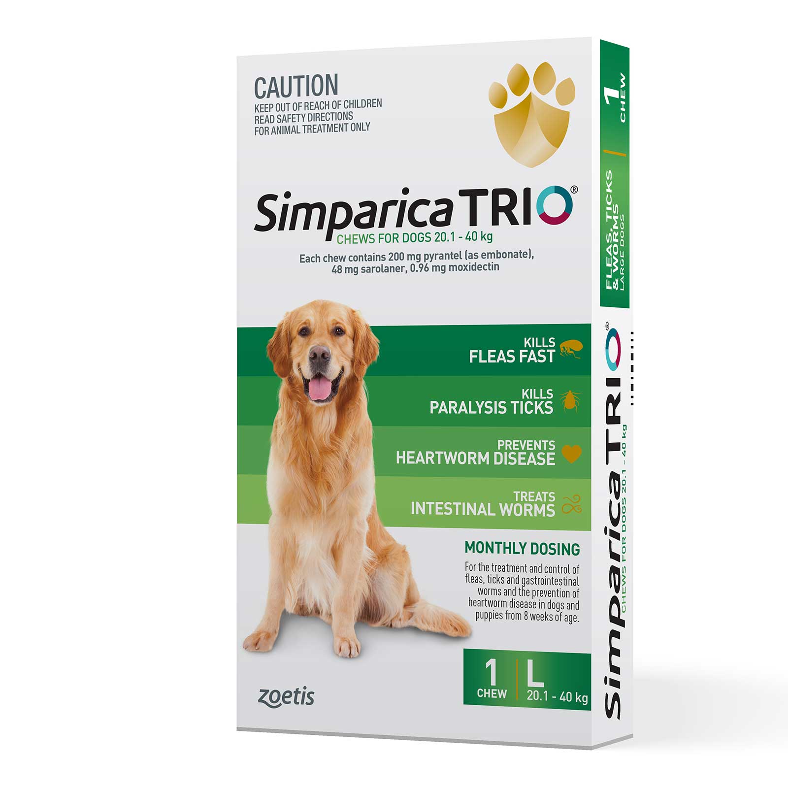 🎁 Simparica Trio 1 Pack (100% off)