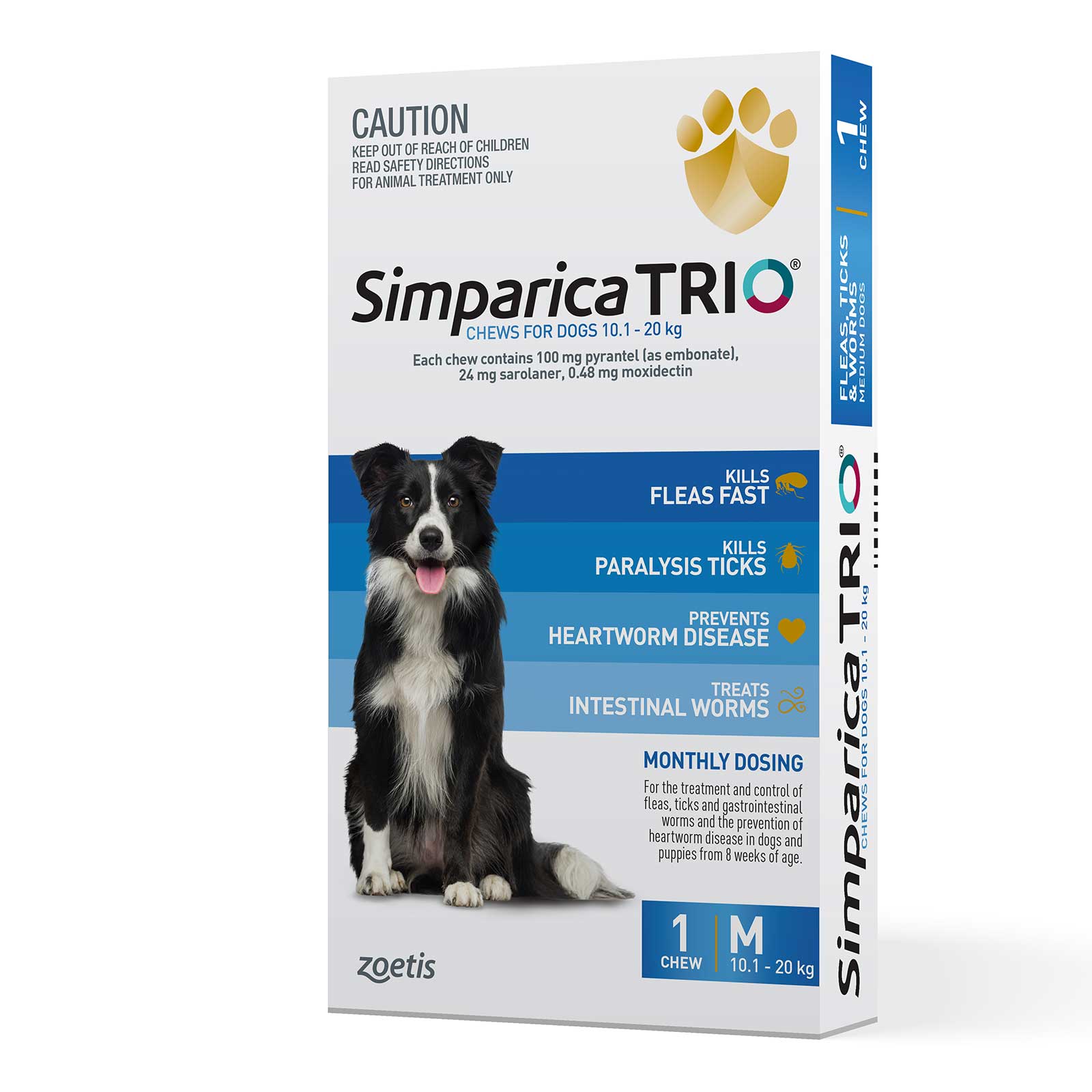 🎁 Simparica Trio 1 Pack (100% off)