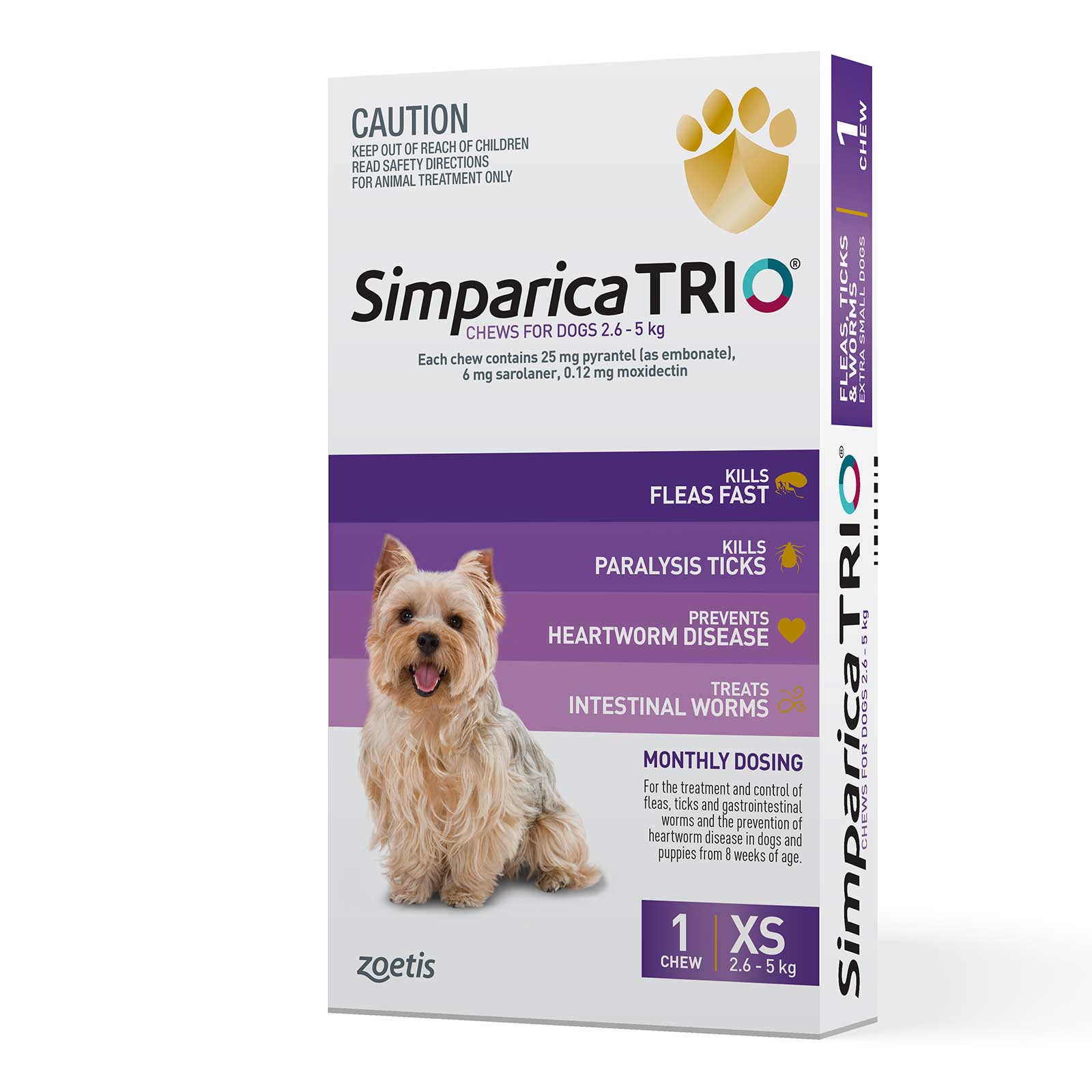 🎁 Simparica Trio 1 Pack (100% off)