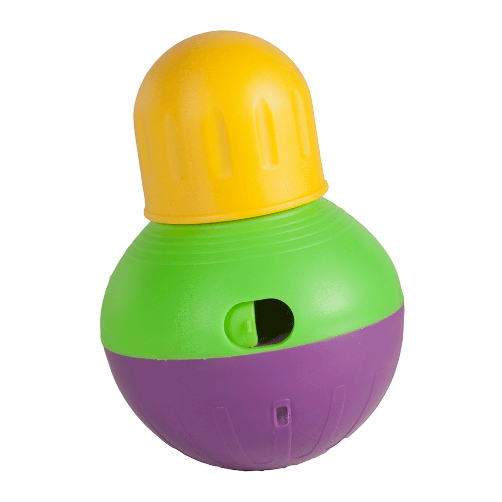 Bob-A-Lot Treat Dispensing Dog Toy