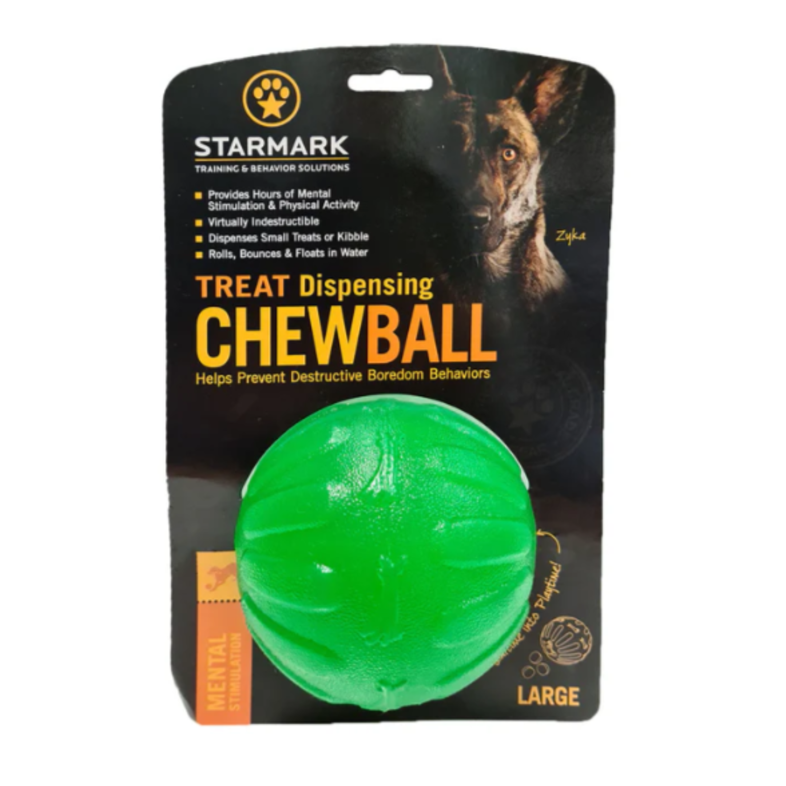 ChewBall Dispensing Treat Toy