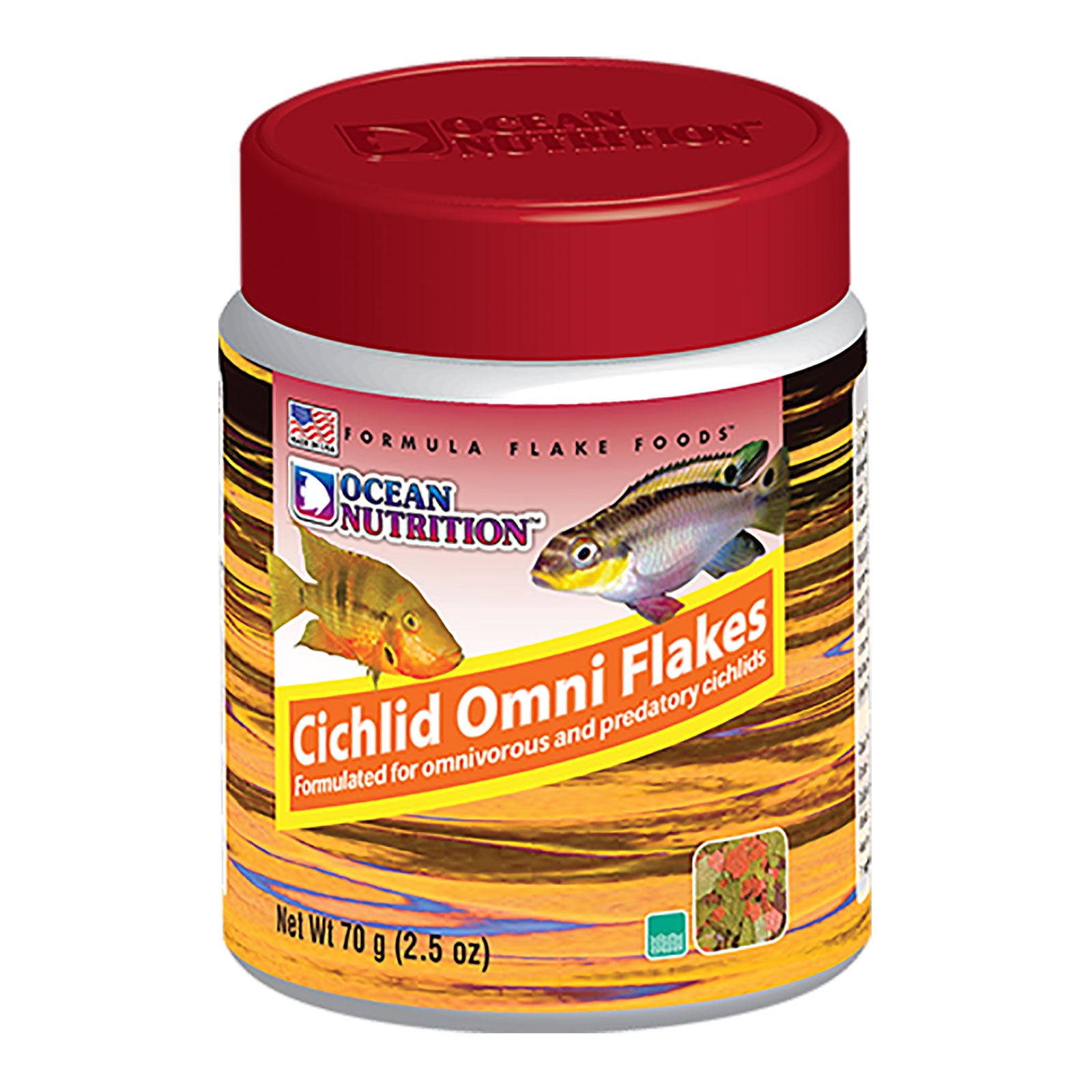 Ocean Nutrition Cichlid Omni Flakes