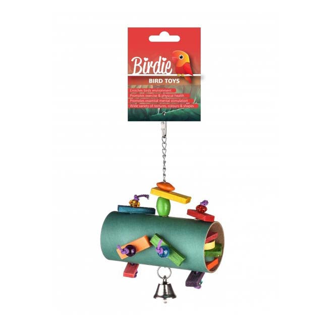 Birdie Bird Toy Foraging Barrel Of Surprises