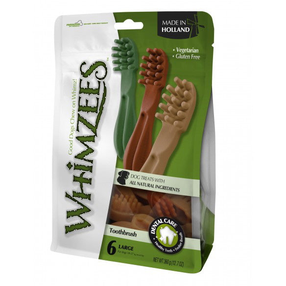 Whimzees Toothbrush Star Dog Treat