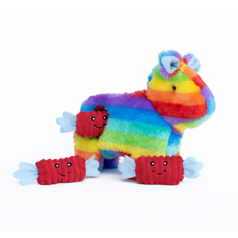 Zippy Burrow Pinata Dog Toy