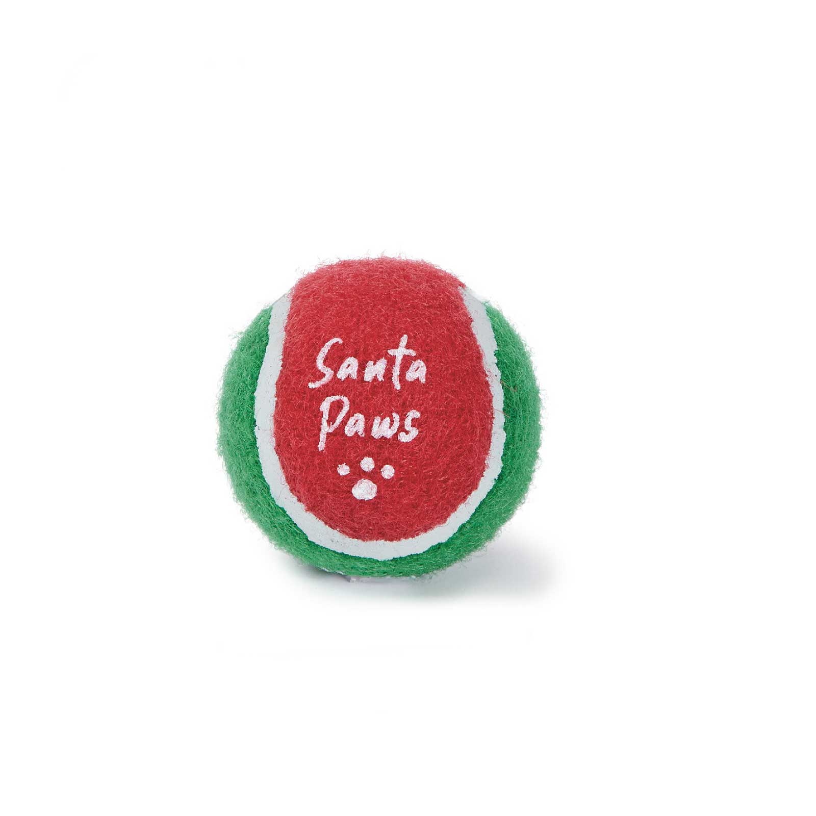 Kazoo Xmas Dog Toy Santa Paws Ball