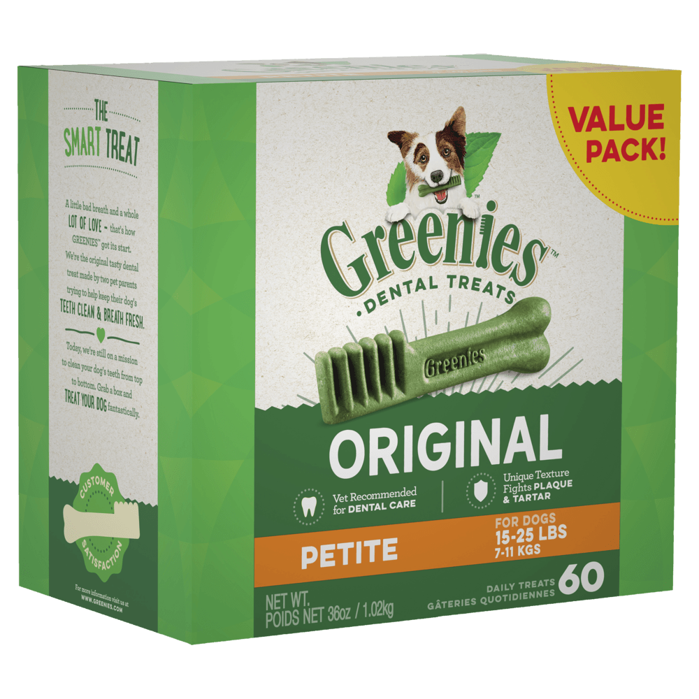 Greenies Dental Original Dog Treat Value Pack