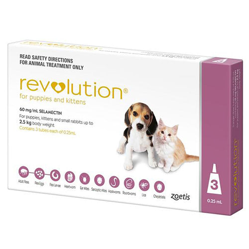 Buy Revolution for Puppies Kittens Up To 2.5kg Online